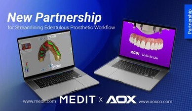 Firma Medit spolupracuje se společností Imagoworks na vylepšení pracovního postupu při výrobě zubních protéz