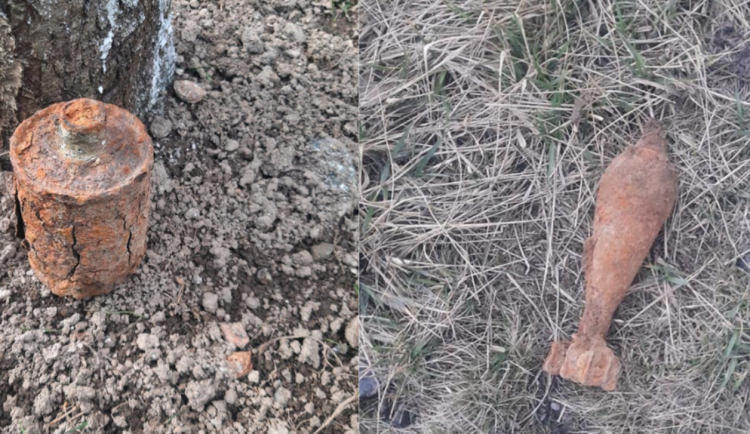 Pyrotechnici ze severu Moravy měli napilno. Muži z Novojičínska se na zahradě tři týdny povaloval ruční granát