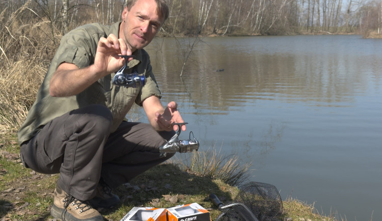 Lidl nabízí rybářské potřeby. S podobným podběrákem jsem začínal, říká Jakub Vágner