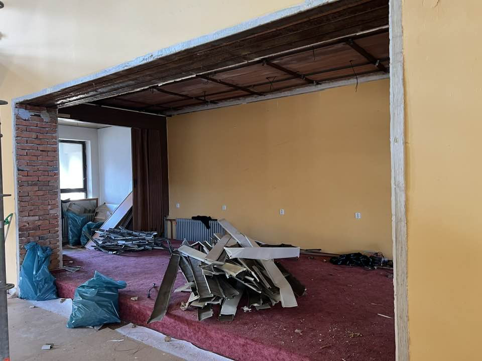 Ve Frýdlantě začala rekonstrukce společenského sálu v Besedě. Sloužil více než 40 let