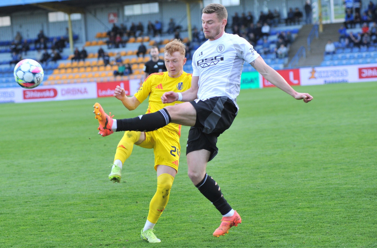 Fotbalisté Vysočiny obstáli i proti lídrovi soutěže, se Zlínem remizovali 1:1 a jsou desátí