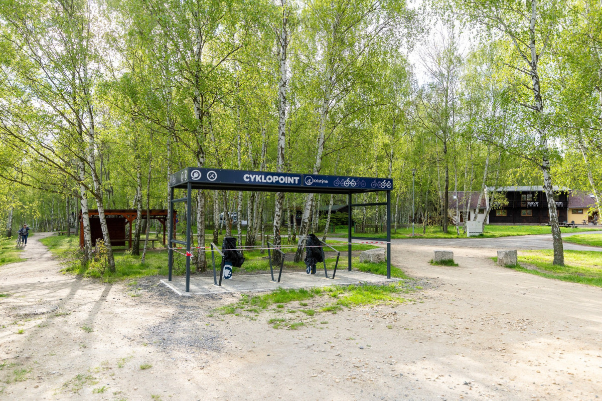 Rekreační areál Kristýna vstupuje do sezóny s novinkami pro karavany i cyklisty