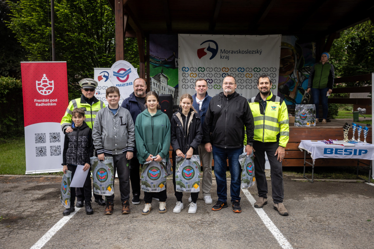 Ve Frenštátě závodili mladí cyklisté. Zazářili žáci z Frýdku-Místku