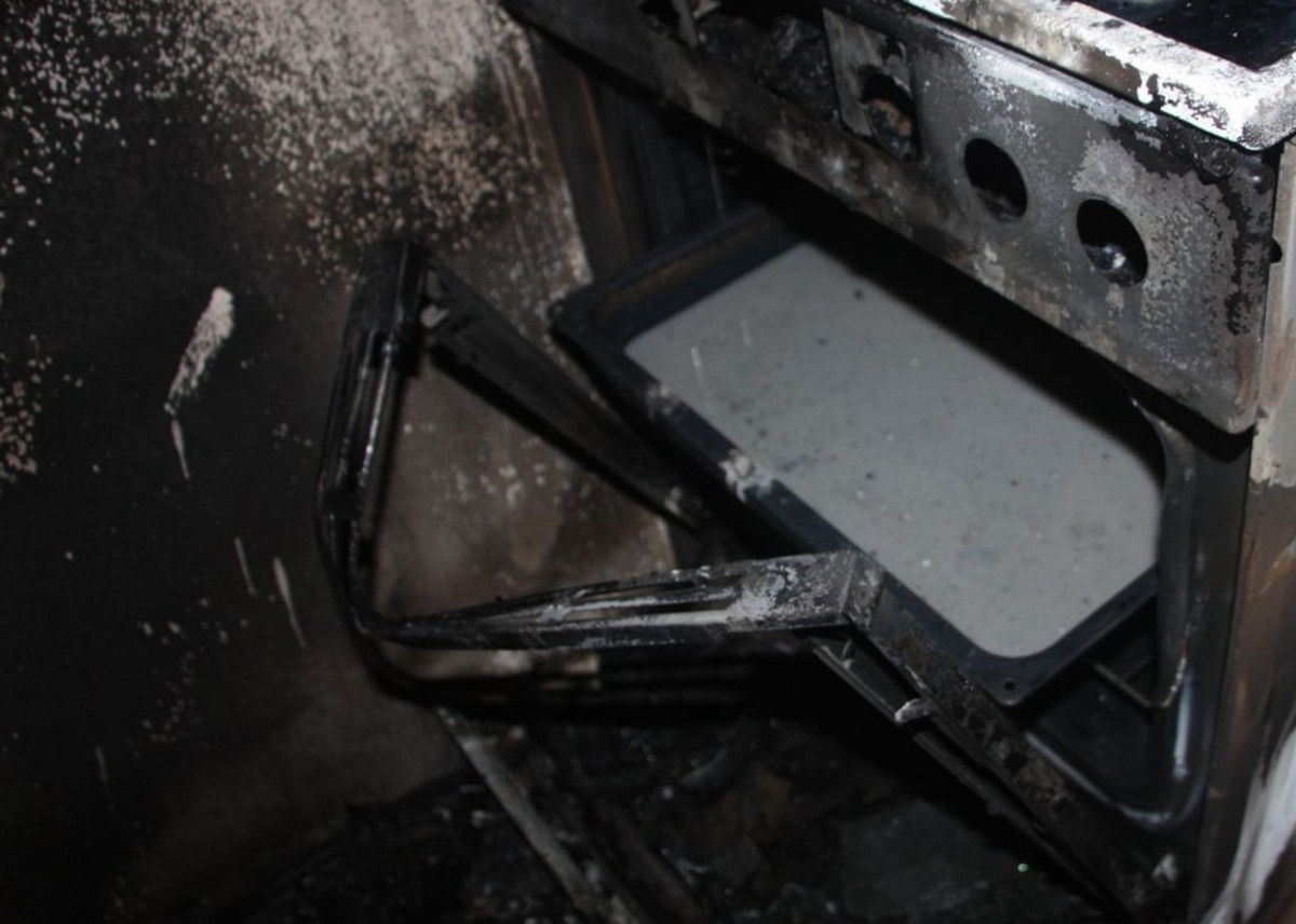 V Třešti vyhořel byt. Kriminalisté následně zjistili, že šlo o varnu pervitinu. Foto: Se svolením Policie ČR