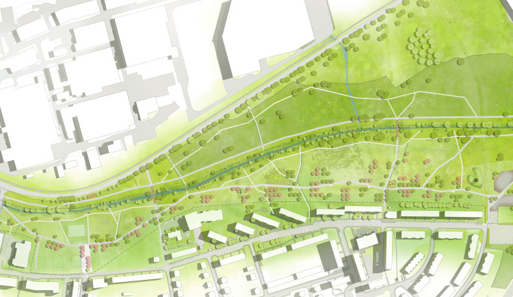 Odpočinková zóna Cidlina bude největším parkem v Jičíně. Město má dodavatele