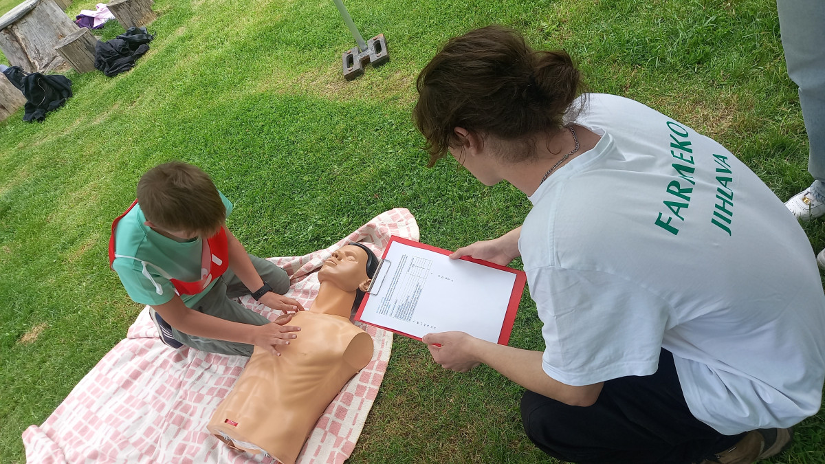FOTO: Na dopravním hřišti v Jihlavě soutěžila téměř stovka mladých cyklistů
