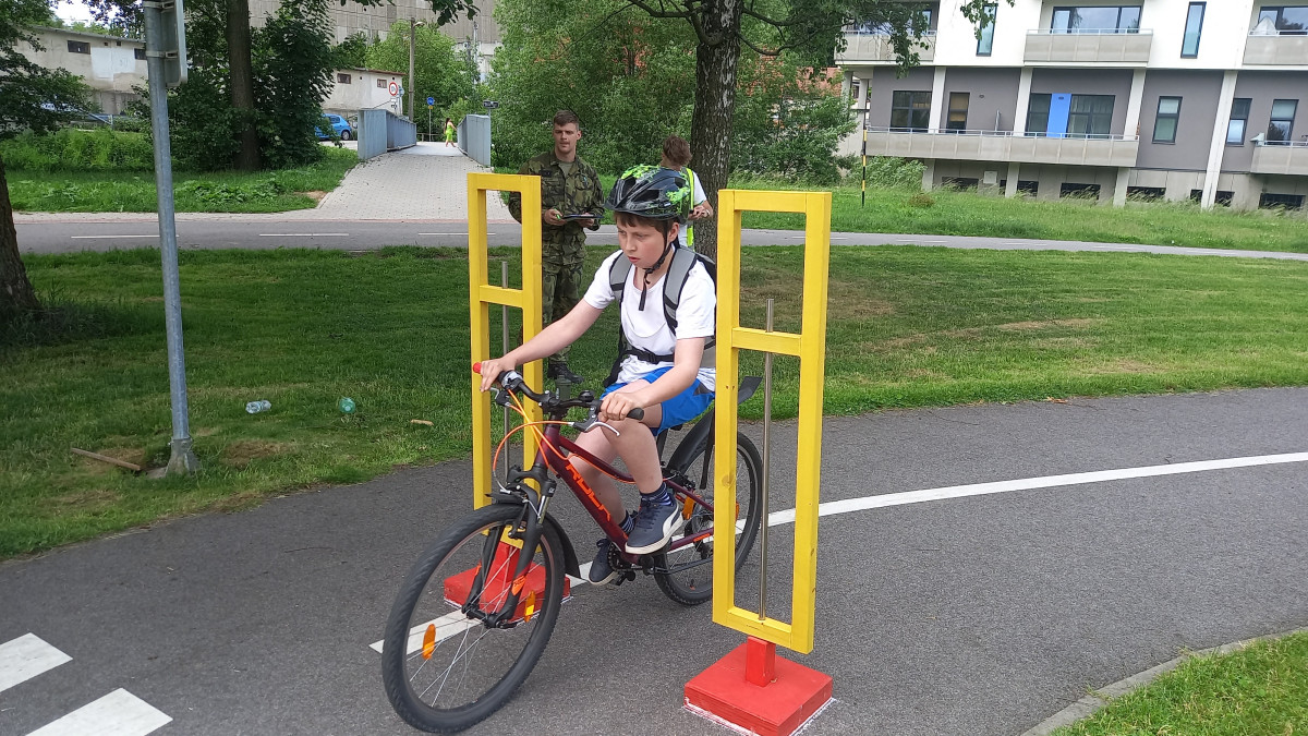 FOTO: Na dopravním hřišti v Jihlavě soutěžila téměř stovka mladých cyklistů