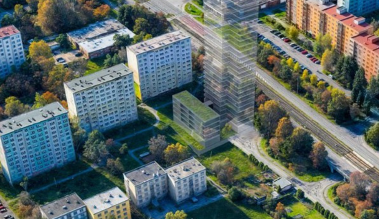 Bude ve Výškovicích stát 25patrová budova? Ostrava-Jih rozhoduje o své podobě