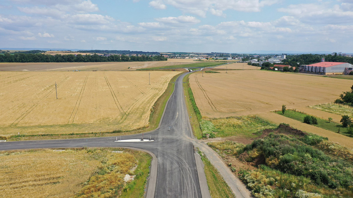 Severní obchvat Prostějova - ilustrační foto