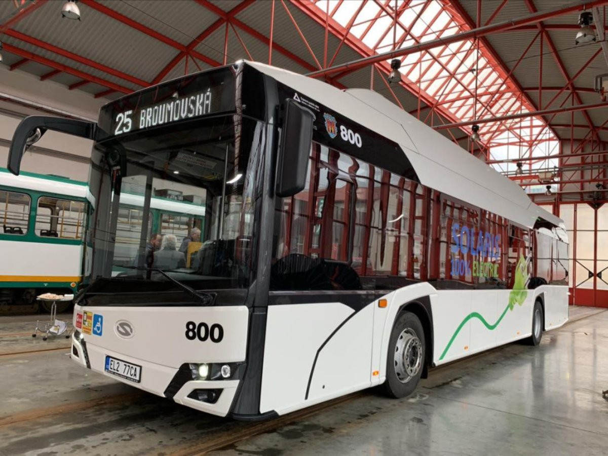 První elektrobus zakoupil liberecký dopravní podnik v únoru 2024.