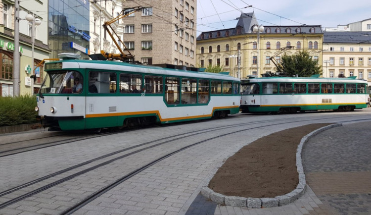 Od pátku večer nepojede v Liberci tramvaj k Hanychovu, výluka skončí o půlnoci