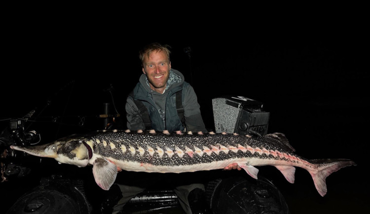 Prehistorická příšera na Orlíku, Jakub Vágner se pochlubil překvapivým úlovkem