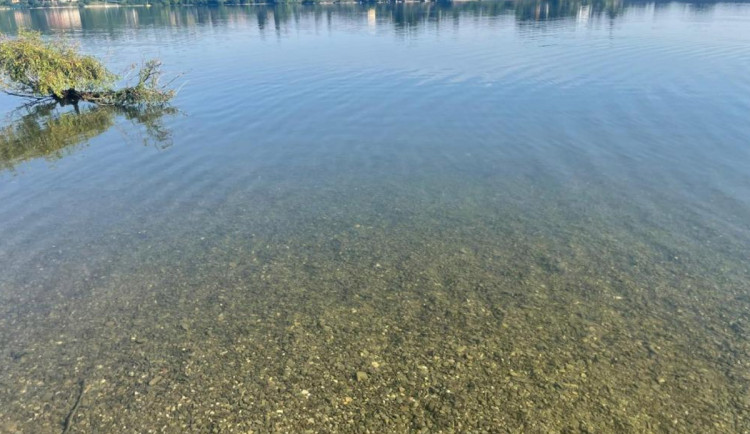 Červený smajlík pro Plumlov. Voda v přehradě není podle hygieniků vhodná ke koupání