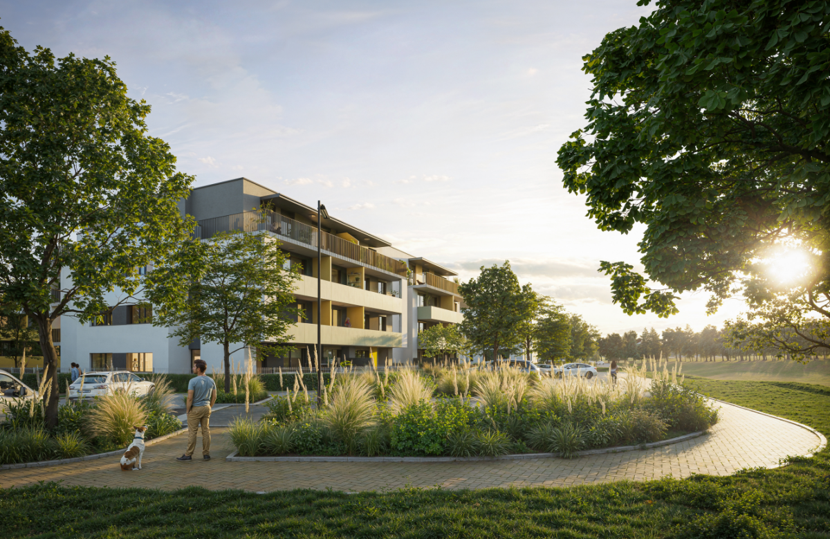 Nové sídliště nabídne 154 bytů, na okraji Rokycan vyroste 11 čtyřpodlažních domů