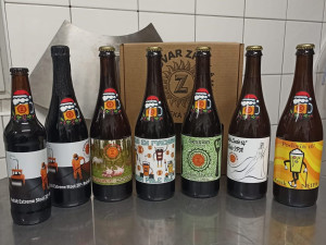 Část produkce Pivovaru Zhůřák