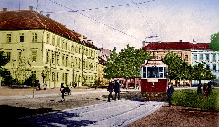 DRBNA HISTORIČKA: Mariánské náměstí kdysi sousedilo s Lobkowickým