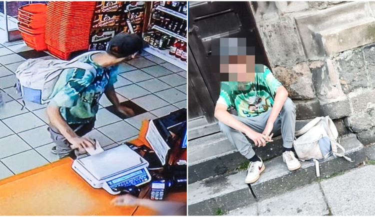 Přetahovaná na ulici o kraťasy a mikinu vyústila v odhalení nenechavého mladíka