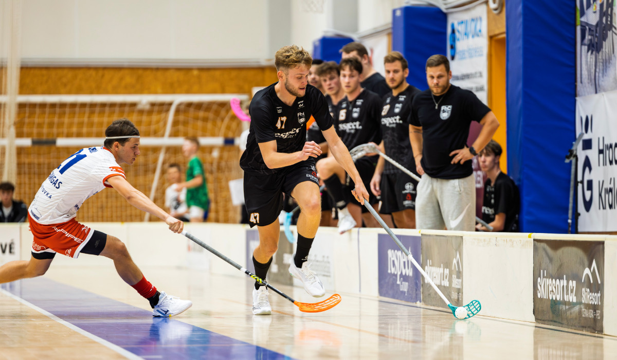 Hradečtí florbalisté na úvod ligy zaváhali. S nováčkem překvapivě padli 2:3