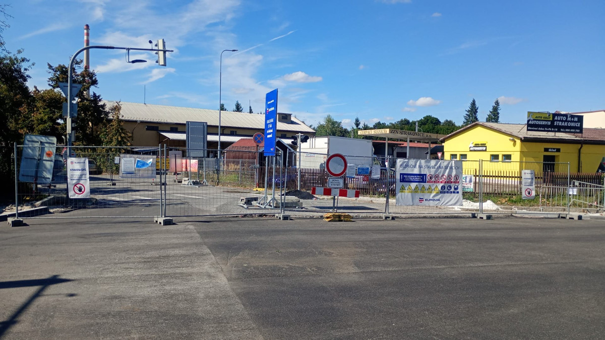 Volyňská ulice ve Strakonicích je po rekonstrukci opět průjezdná