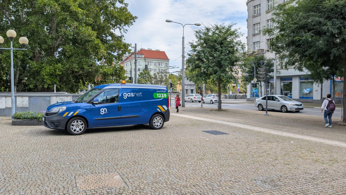 Při výbuchu plynu na Americké třídě utrpěl popáleniny dvaapadesátiletý muž