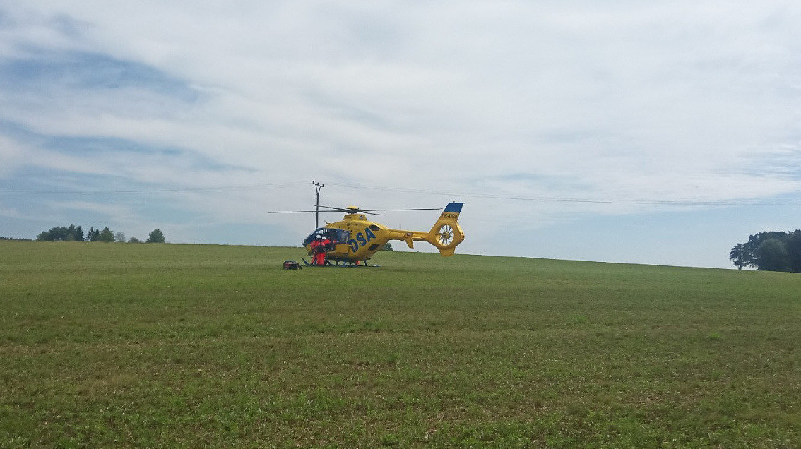 Mladá lezkyně zkolabovala na ferratě, záchranáři pro ni museli slanit