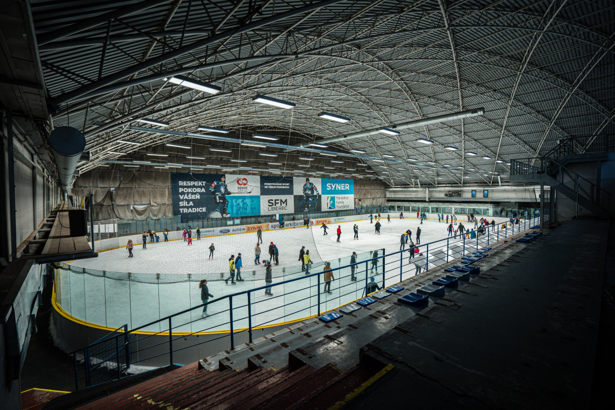 Ilustrační foto veřejného bruslení ve Svijanské aréně.