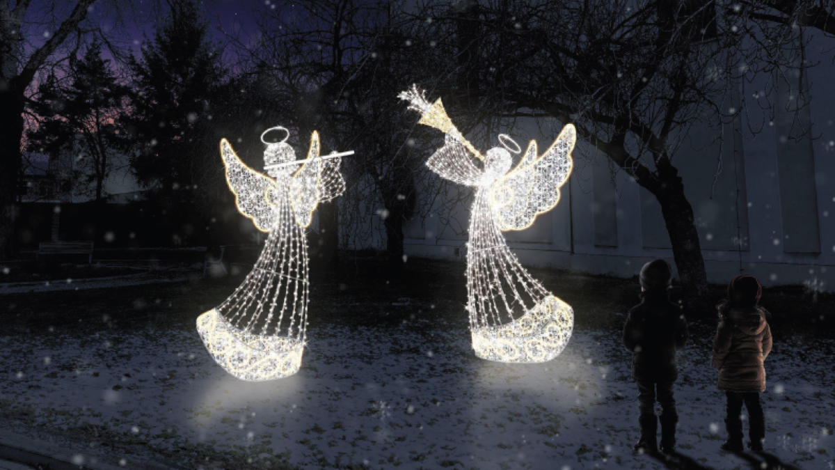 S atmosférou Vánoc pomůže v Prostějově virtuální realita. Město rozsvítí dva noví andělé