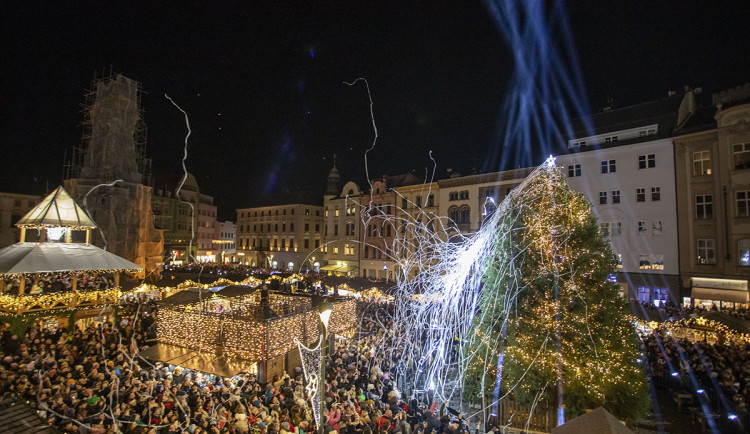 Vánoční strom se v centru Olomouce rozzáří za necelé dva měsíce