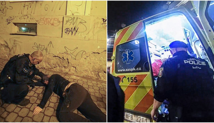 Jeden den a dva zachráněné životy opilých nešťastníků, pomohl i mladý svědek