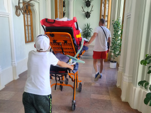 Natálie komunikuje jen pomocí počítače. Má za sebou vysněný výlet na jižní Moravu