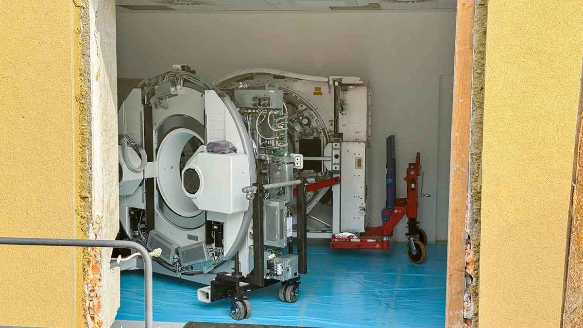 Inovativní diagnostika: v olomoucké fakultce instalují špičkový CT systém