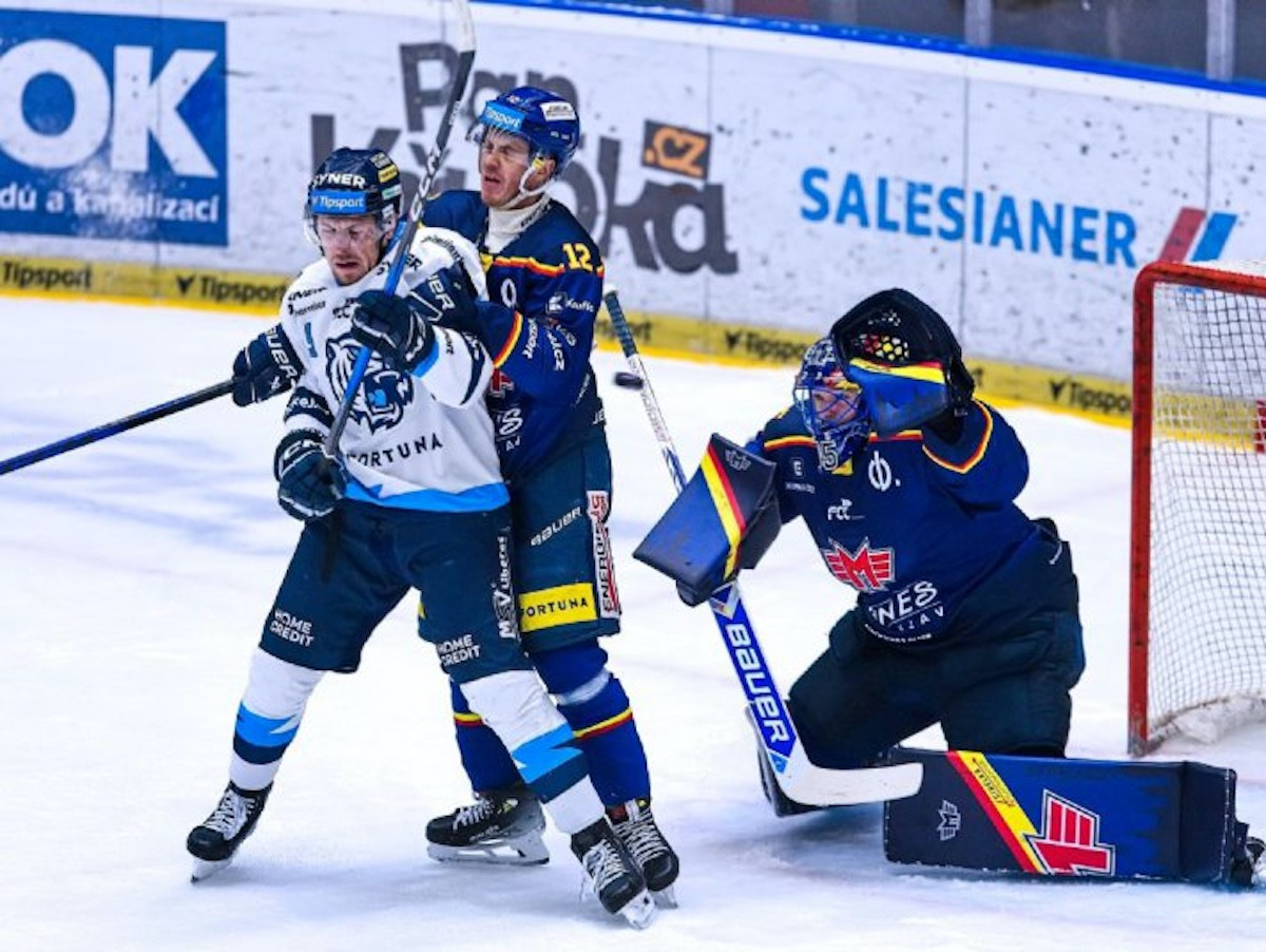 Tygři nezvládli třetí třetinu, v Budějovicích prohráli 2:4