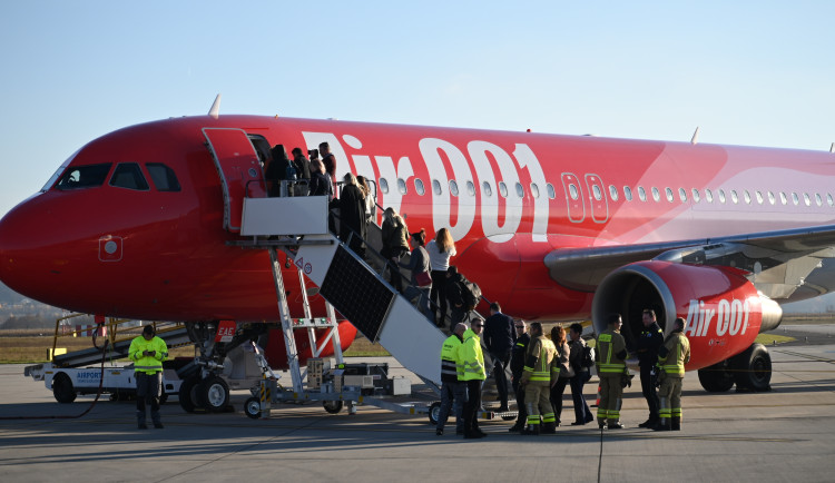 Rudá křídla přistála v Budějcích. Nový dopravce představil své plány na jihu Čech