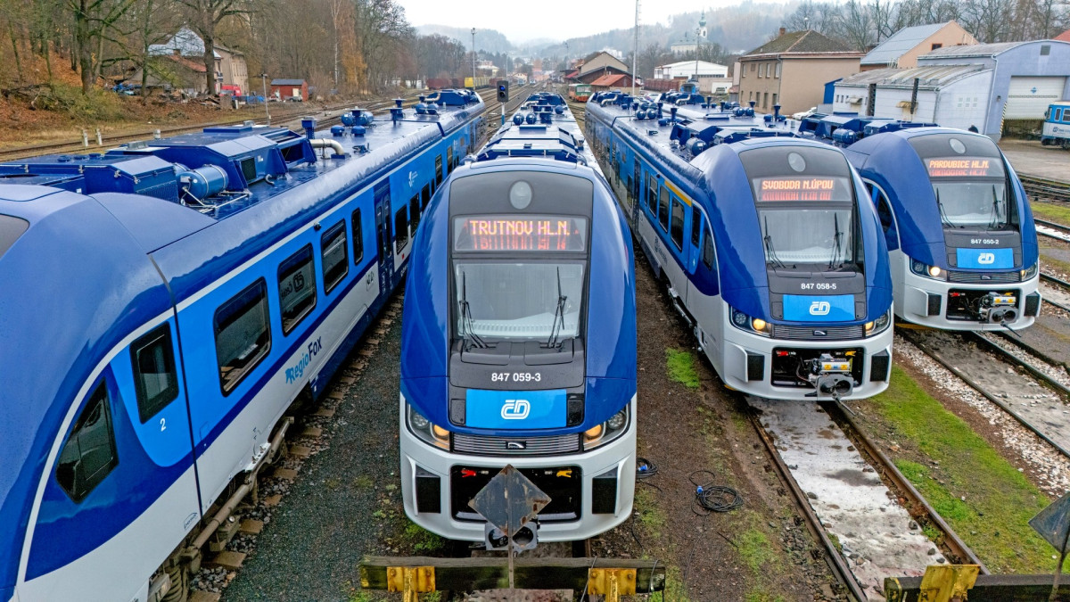 České dráhy převzaly poslední letošní jednotku RegioFox. Míří do hradeckého kraje