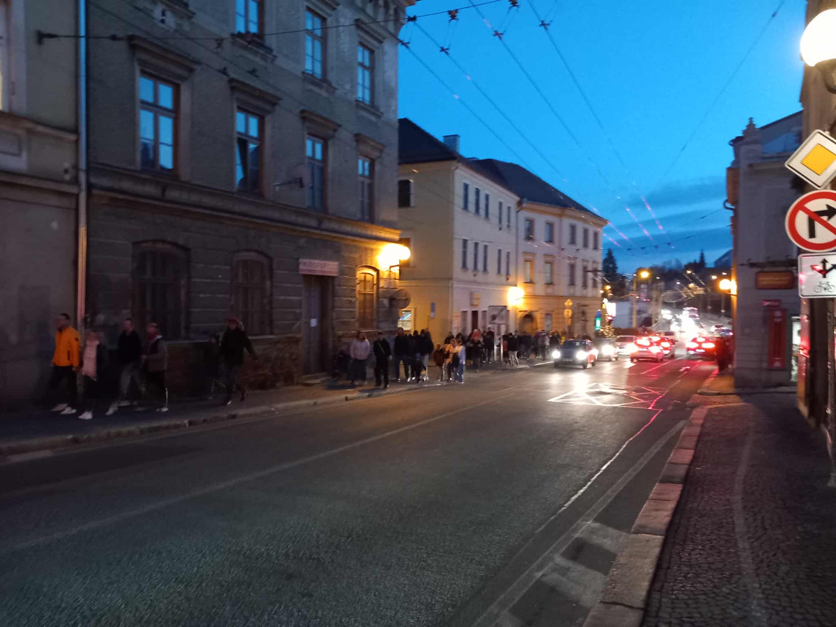 FOTO: Sledujeme příjezd svatého Martina do Jihlavy. Přilákal tisíce lidí