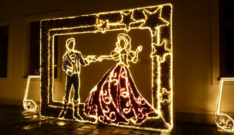 FOTO: Ze Špilberku se znovu stal světelný hrad, výstava potrvá do půlky ledna