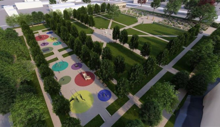 Ve Vyškově začala obnova zámecké zahrady. Práce si vyžádaly téměř 50 milionů korun