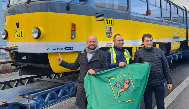 Na Ukrajinu míří další 4 tramvaje, jedna z nich vozila cestující v Plzni ještě v létě