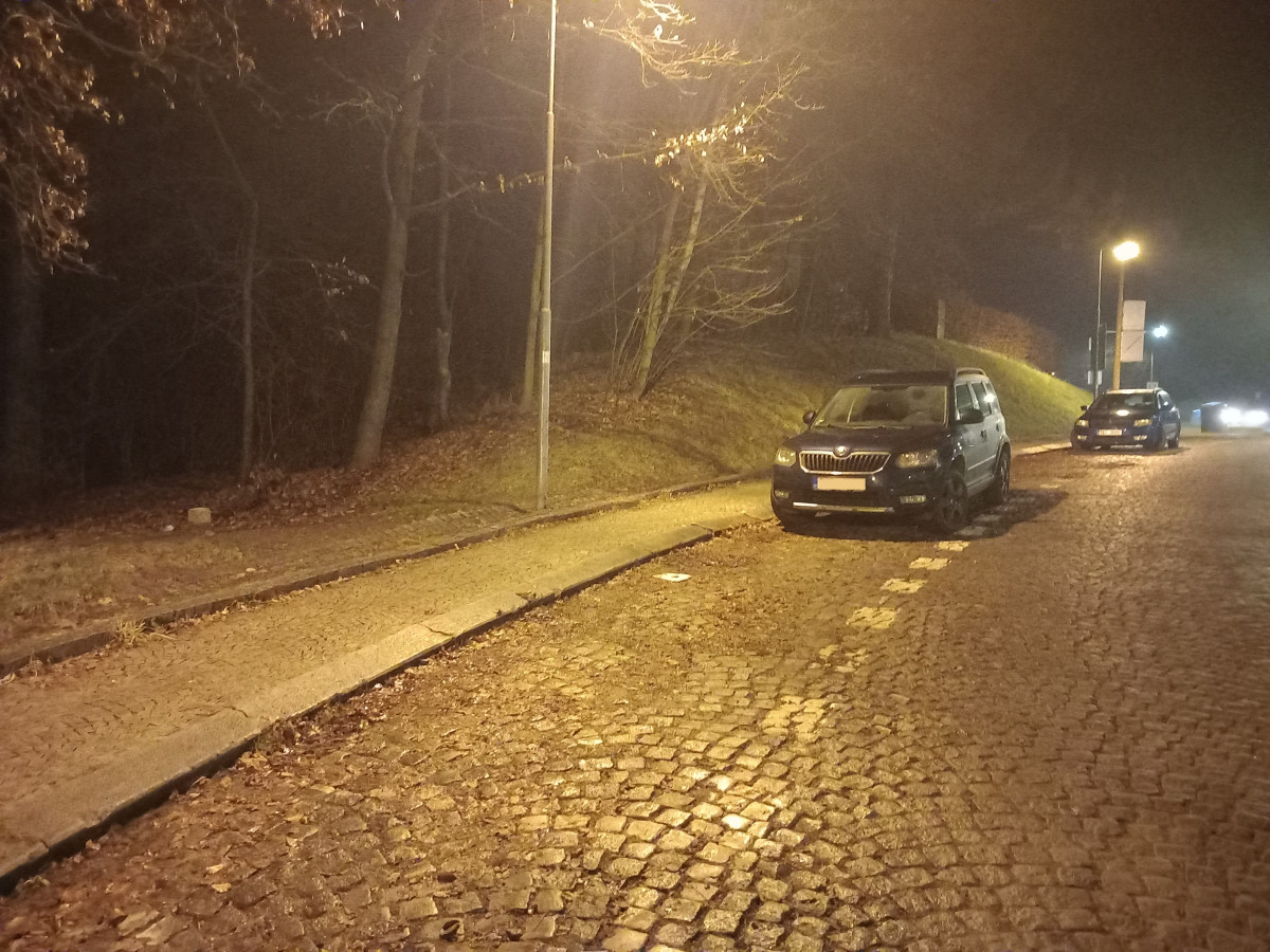 Parkování v Jihlavě XXIII: Nad zoo je parkoviště P+R. Vejde se tam ale jen pár aut