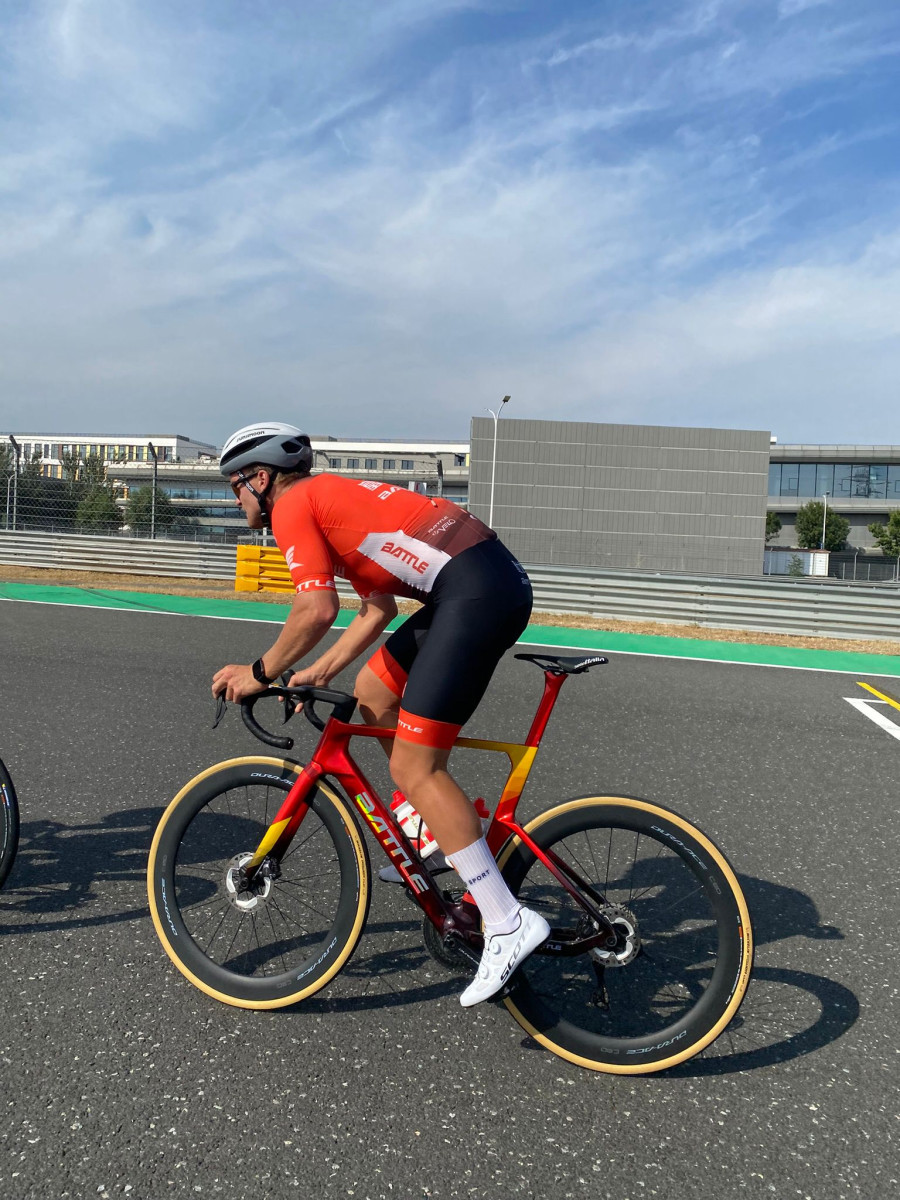 Hned první závod v Číně jsem měl vyhrát, ohlíží se cyklista Richard Habermann