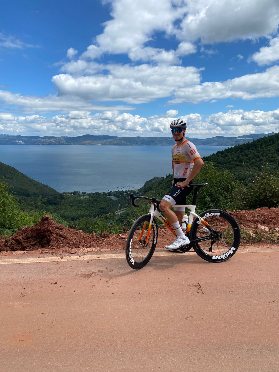 Hned první závod v Číně jsem měl vyhrát, ohlíží se cyklista Richard Habermann