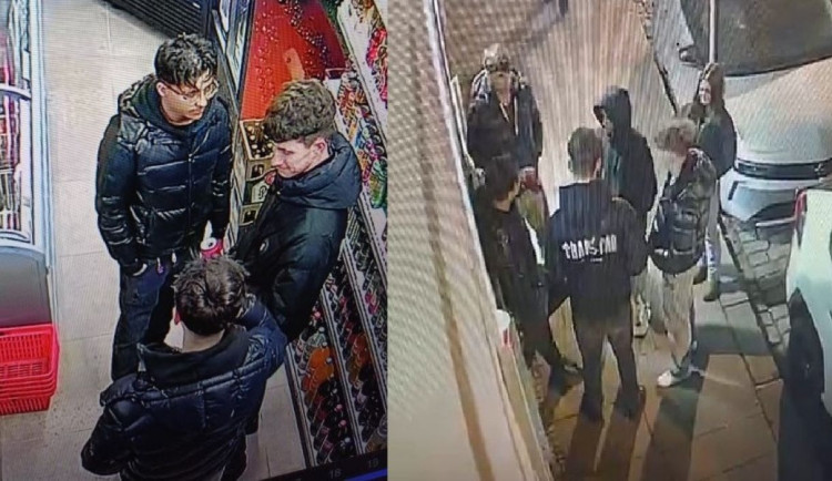 Policie hledá aktéry drsného napadení na ulici. Zveřejnila snímky z kamer