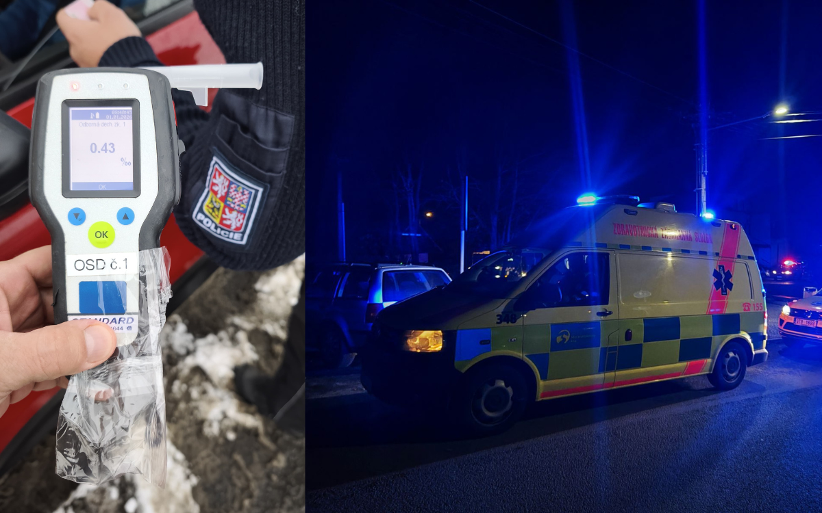 Pěstní souboje a opilí mladiství. Silvestrovská noc si vyžádala desítky zásahů