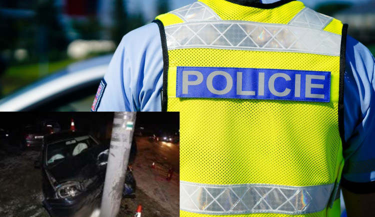 Narazil do sloupu a v šoku utekl. Krvácejícího muže na Hodonínsku zastavili svědci