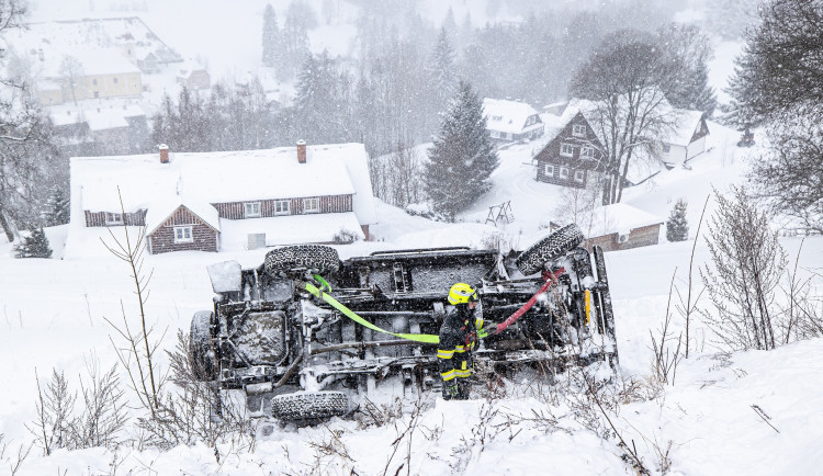 Na Náchodsku byl ráno dvacetistupňový mráz, do plusu se nedostaneme ani přes den
