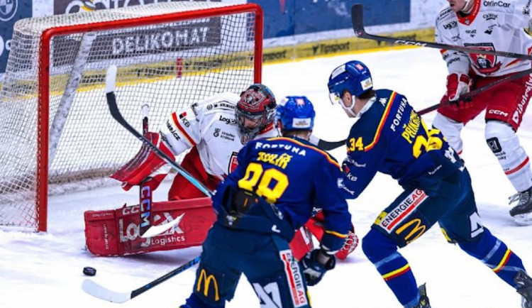 Motor předvedl skvělý výkon a nedal Mountfieldu šanci na zisk bodů