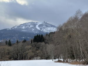Velký Javor, pohled od Železné Rudy
