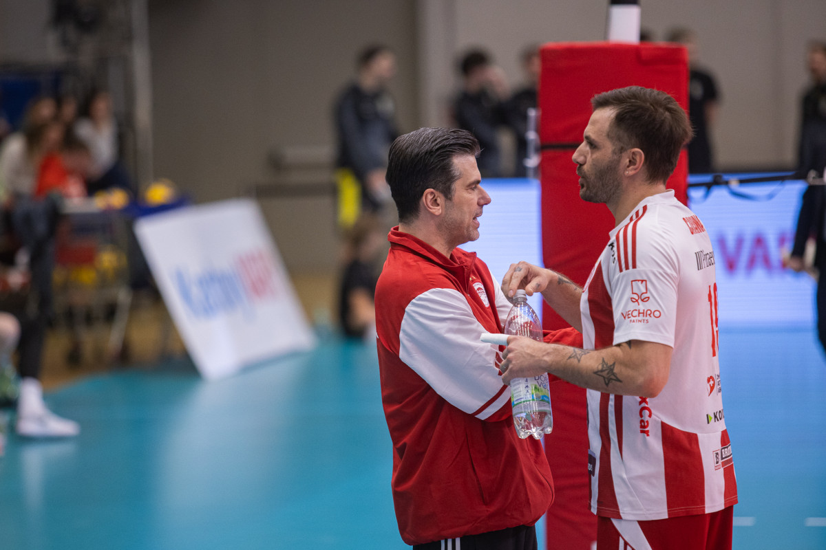 Volejbalisté Karlovarska vyřadili v osmifinále Poháru CEV Olympiakos Pireus