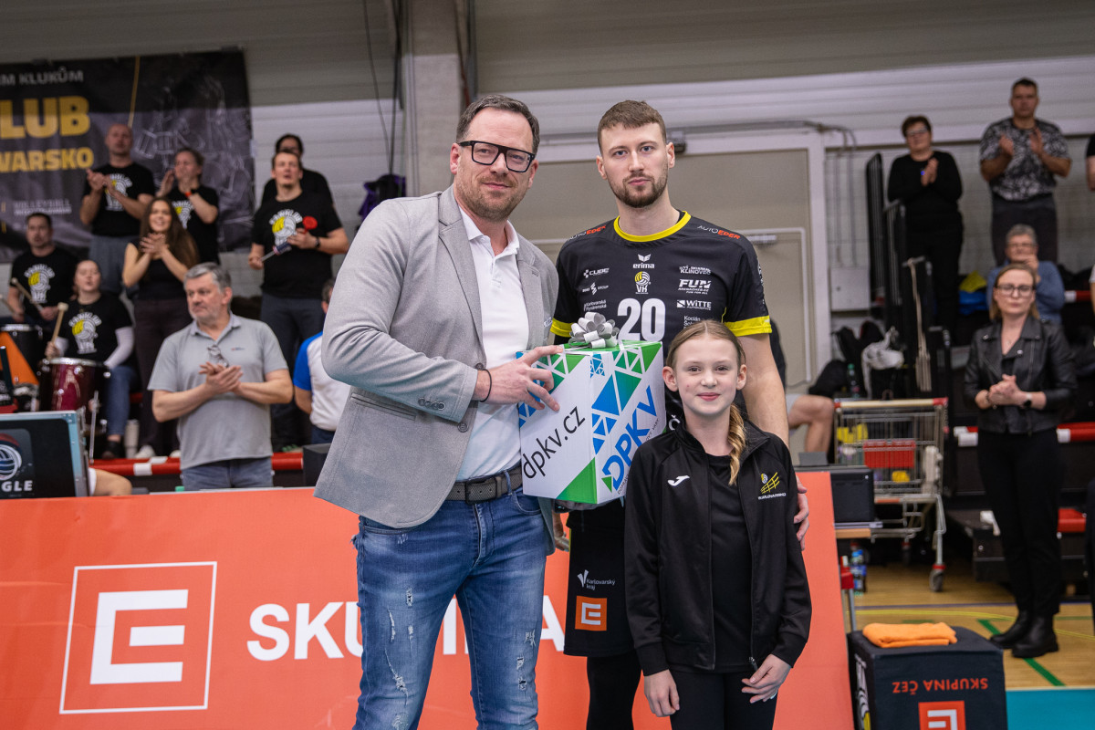 Volejbalisté Karlovarska vyřadili v osmifinále Poháru CEV Olympiakos Pireus