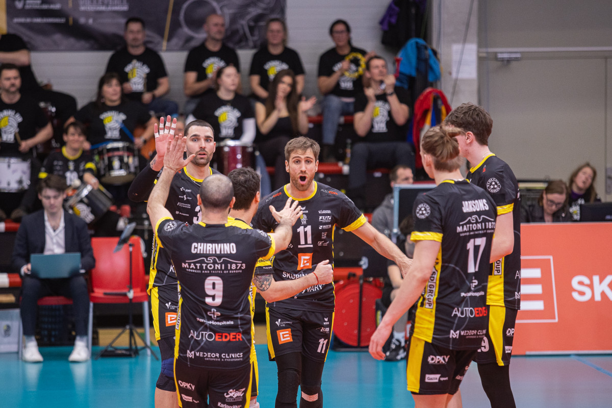 Volejbalisté Karlovarska vyřadili v osmifinále Poháru CEV Olympiakos Pireus